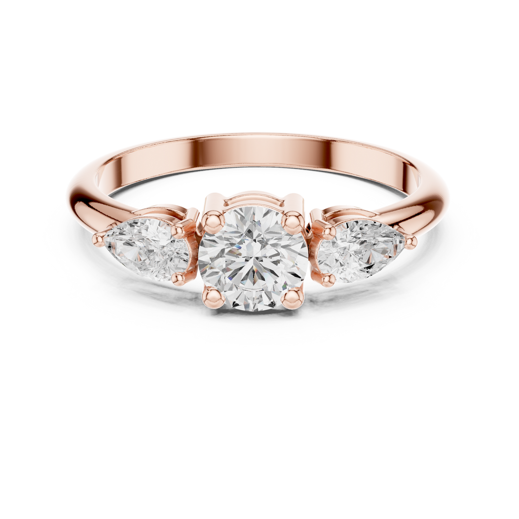 Three Stone Diamond Ring