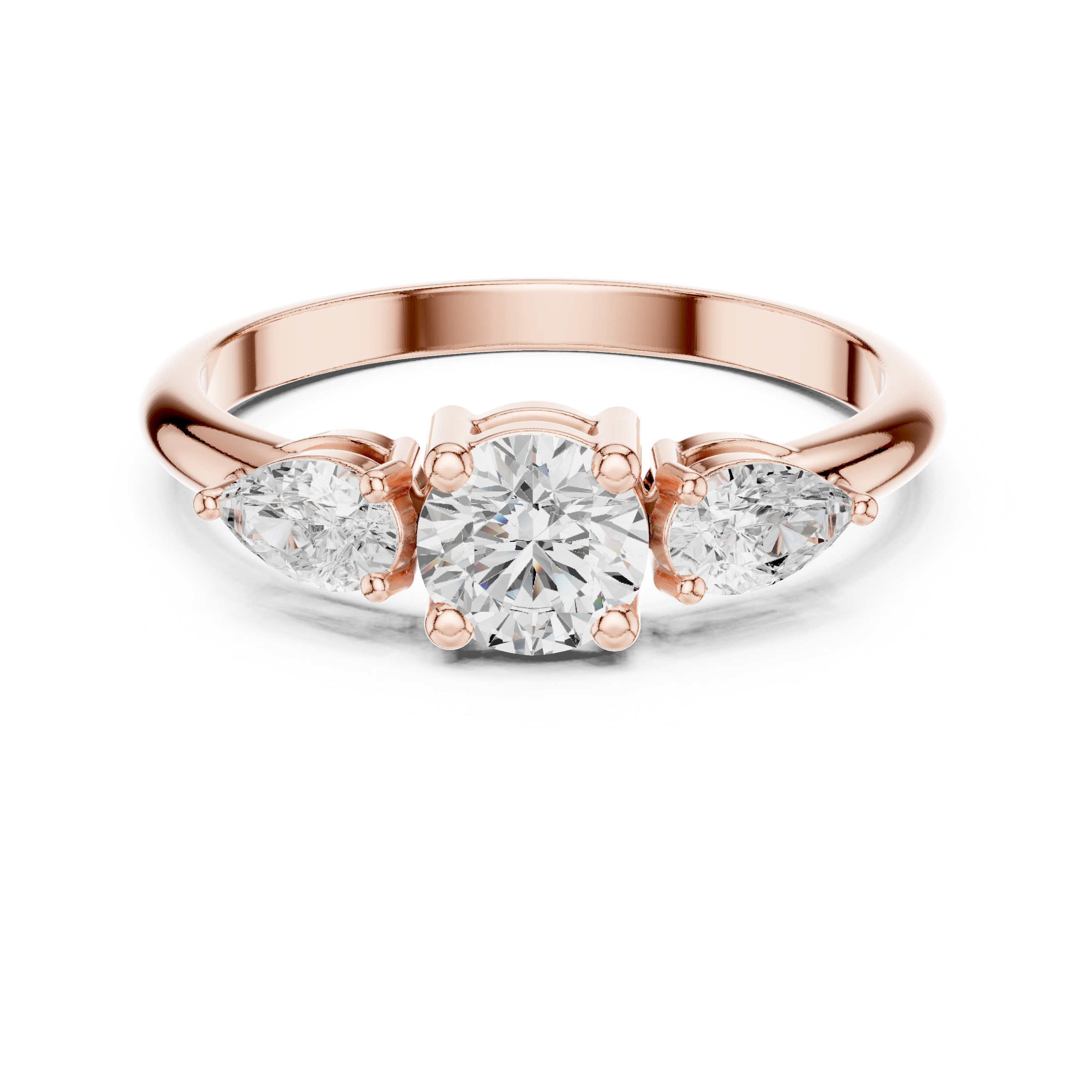 Three Stone Diamond Ring
