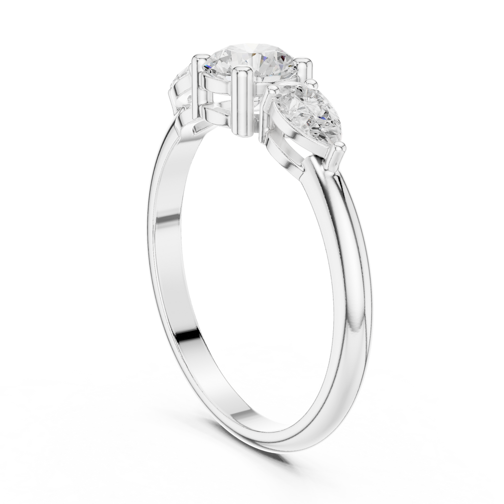 Three Stone Diamond Ring