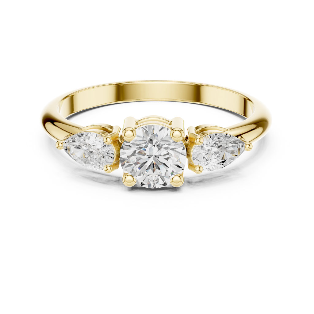 Three Stone Diamond Ring