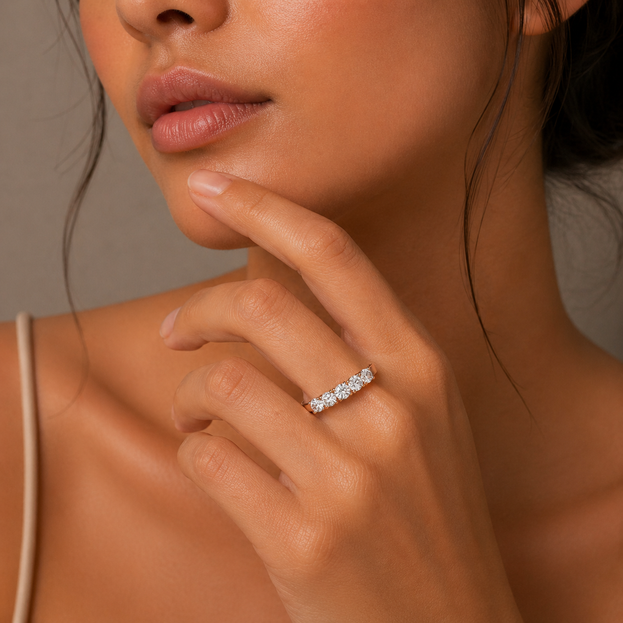 Five Stone Diamond Ring