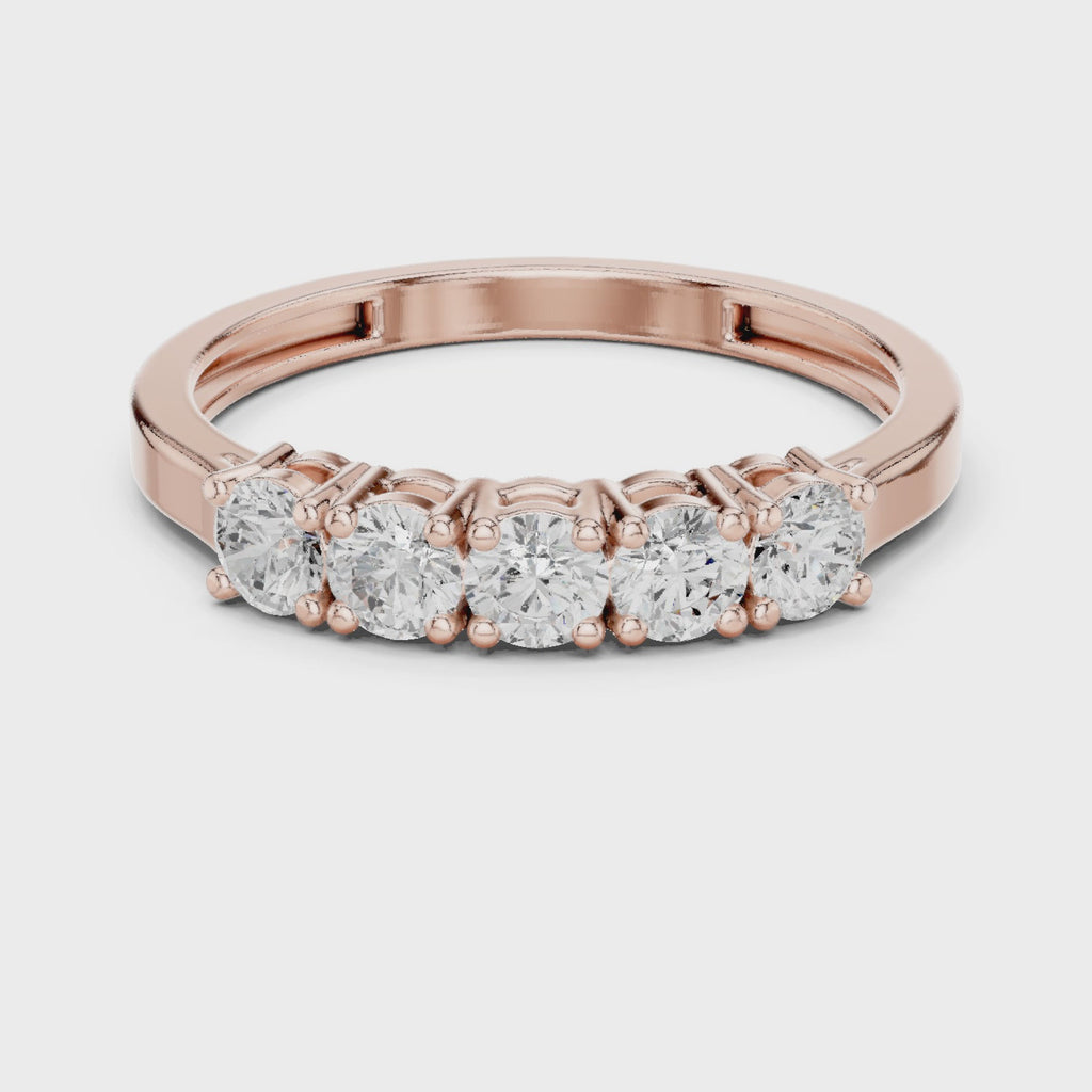 Five Stone Diamond Ring