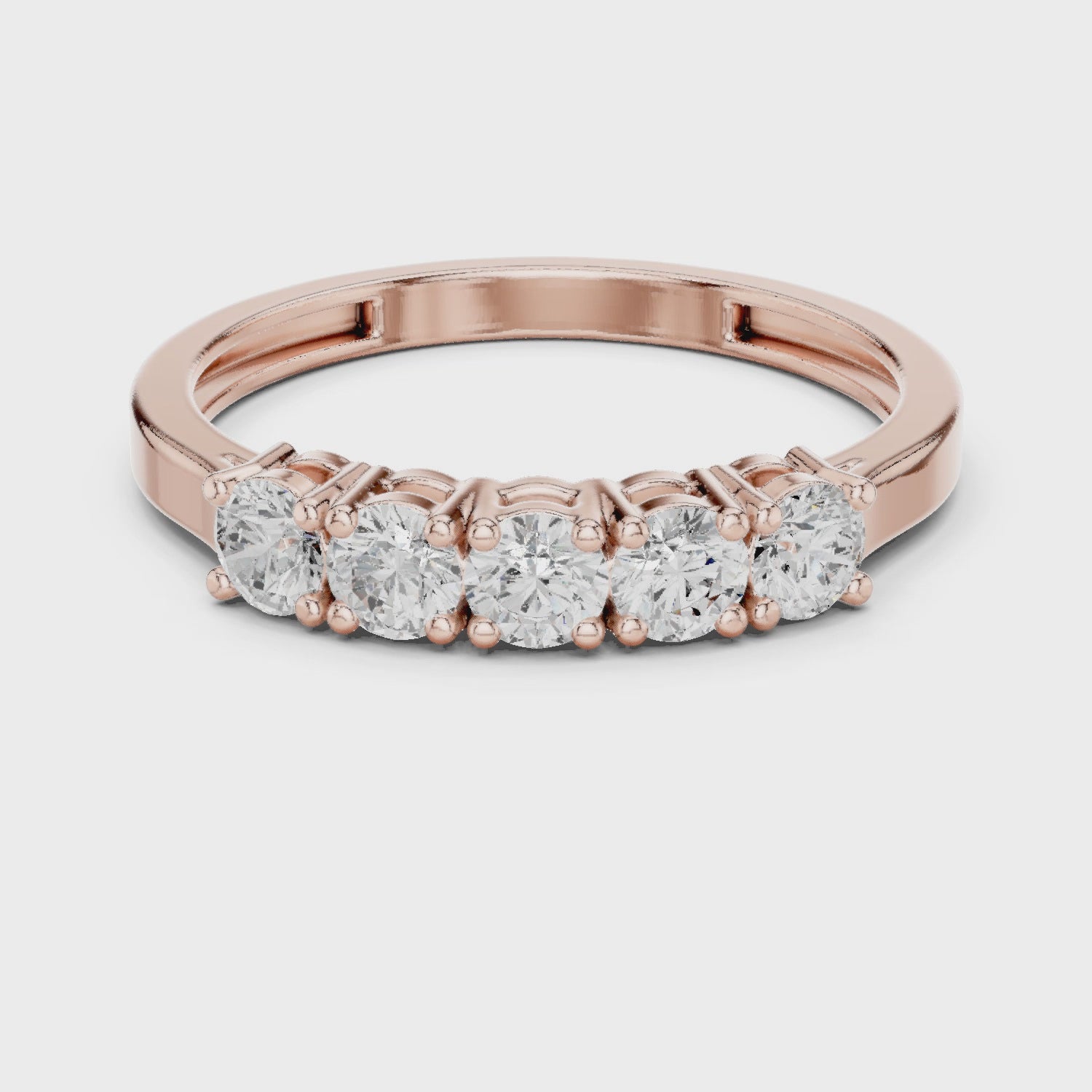 Five Stone Diamond Ring