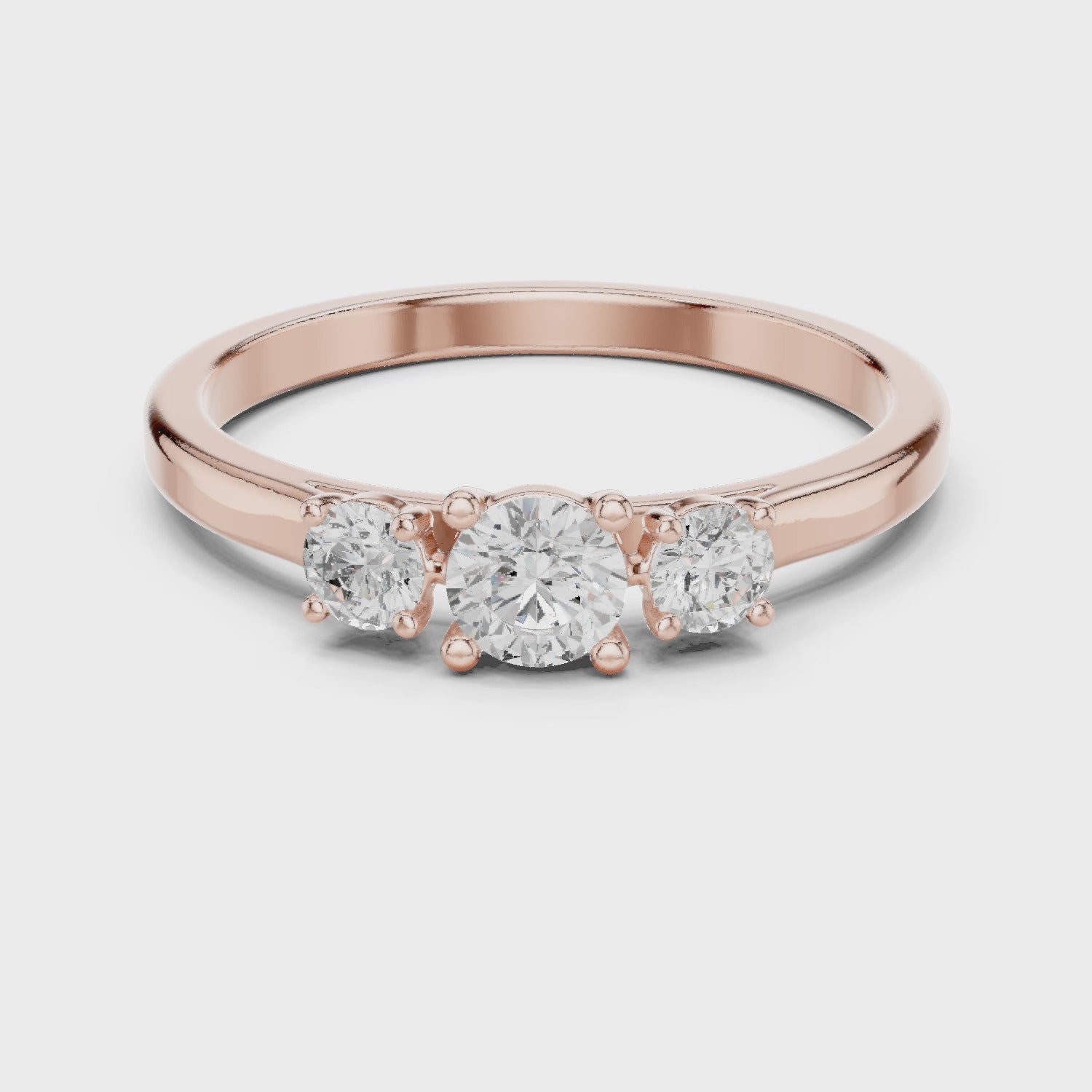 Three Stone Diamond Ring