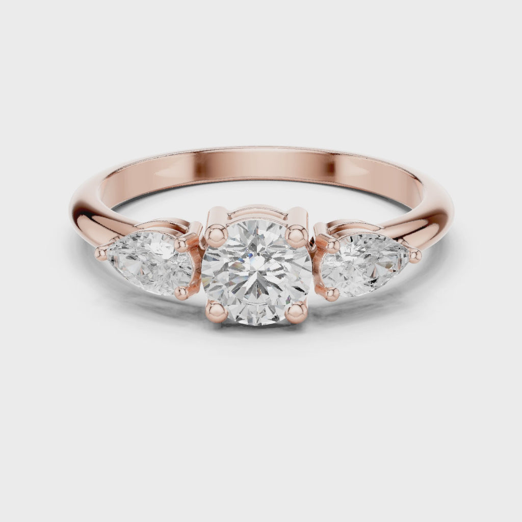 Three Stone Diamond Ring
