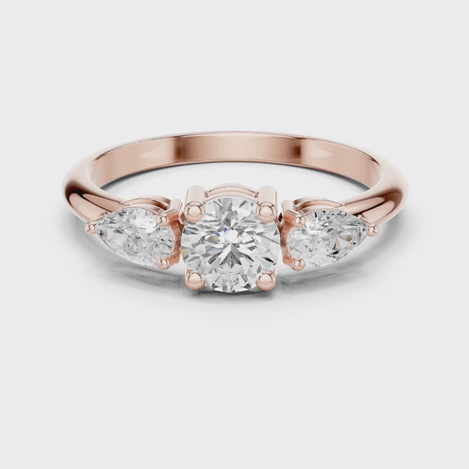 Three Stone Diamond Ring