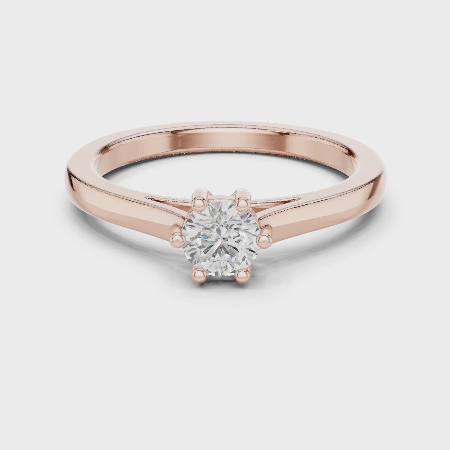 Classic Solitaire Diamond Ring