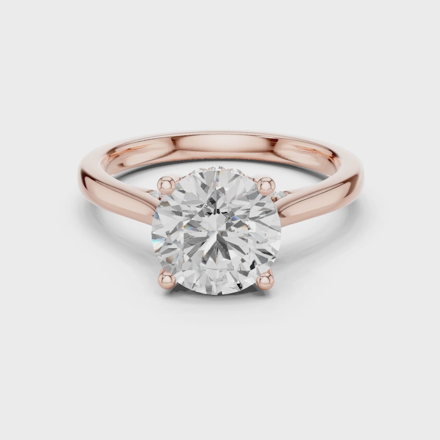 Round Brilliant Solitaire Ring