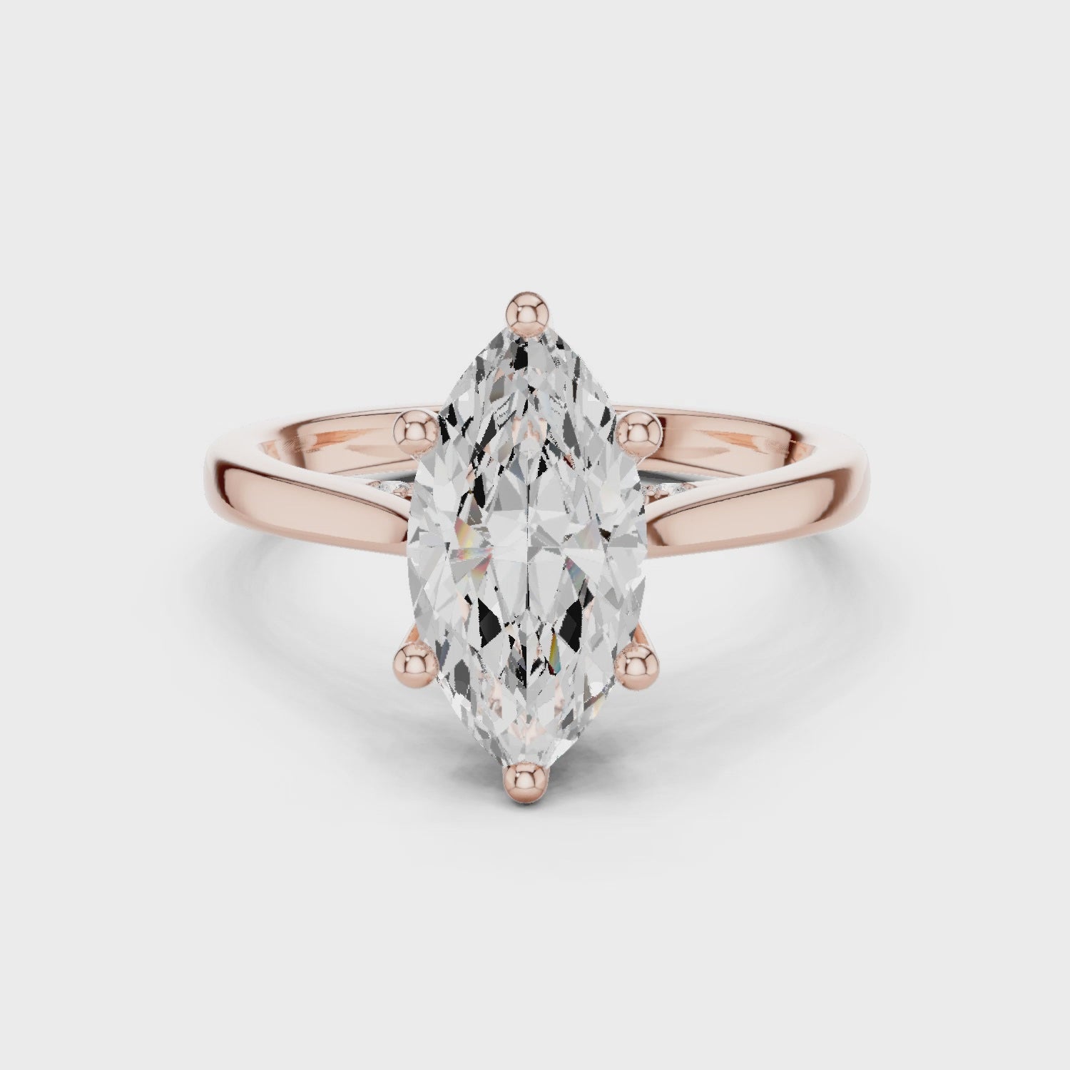 Marquise Cut Solitaire Ring